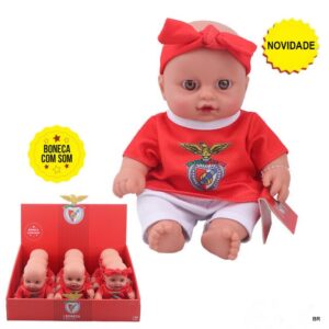 Bebé SL Benfica c/ Som 20cms ref.SLB1284
