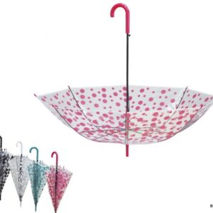 Pack de 4 Chapéus de Chuva transparente ref.24819