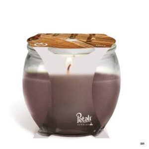 Vela copo com Aroma 30 Horas Prestigious Wood ref.29217