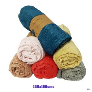 Manta com Pelo 130x160cms ref.24307