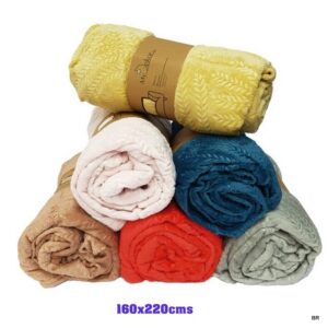 Manta com Pelo 160x220cms ref.24308