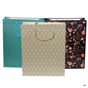 Pack de 12 Sacos de Papel 33x26x10cms ref.26915