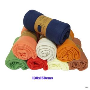 Pack de 3 Mantas Polar Lisa 130x150cms ref. MT131594