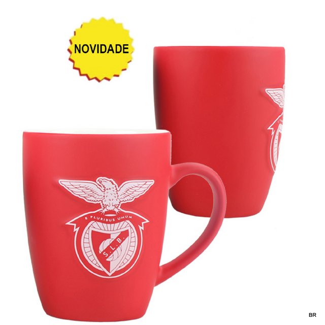 Caneca SL Benfica com emblema em Relevo ref. SLB1279