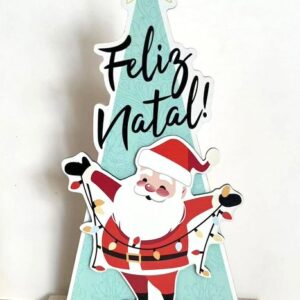 Placa de Mesa Natal MDF 20x27cms ref.BD78879