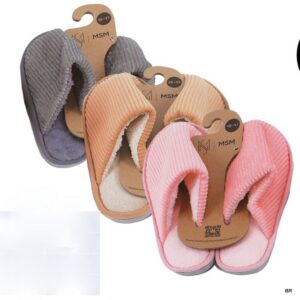 Pack de 6 Pares Chinelos de Quarto Sra ref. 25138 ( 36/37,38/39,40/41)
