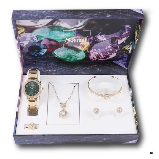 Conjunto Relógio com Bijuteria ref. RSM43891A