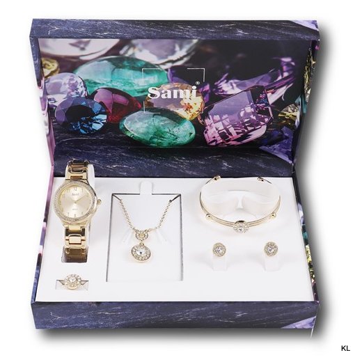 Conjunto Relógio com Bijuteria ref. RSM43891C