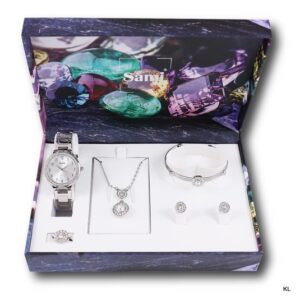 Conjunto Relógio com Bijuteria ref. RSM43891D