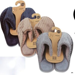 Pack de 6 Pares Chinelos de Quarto Hom ref. 25147 (40/41,42/43,44/45) )