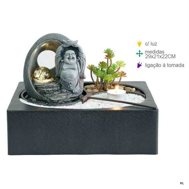 Fonte em Resina Buda 29x21x22cms ref. FR74518