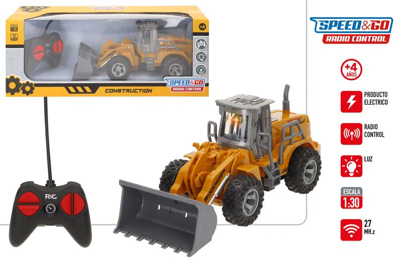 Carro Construção telecomando 35cms ref. 41340