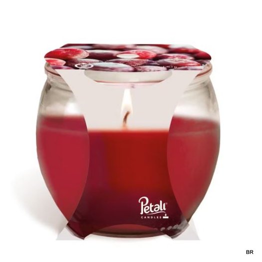 Vela copo com Aroma 30 Horas Frosted Cheery ref.32262