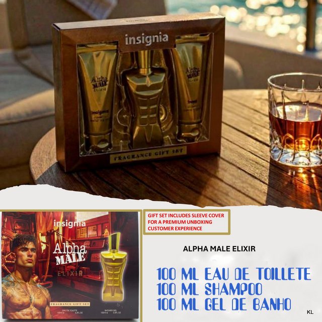 Coffret Insígnia Homem ref. Alpha Male Elixir