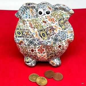 Mealheiro Resina Elefante 12x11cms ref.HU222613B