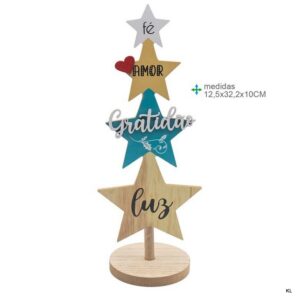 Placa de Mesa Natal MDF 12x32cms ref.BD78876