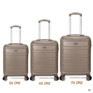 Conjunto de 3 Trolleys Fibra 50/60/70cms ref. BZ5807G