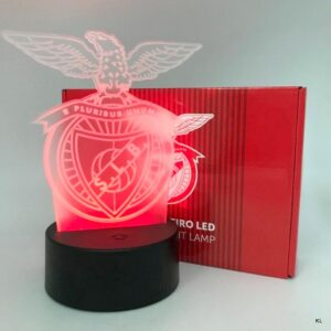 Candeeiro LED SL Benfica 21cms ref. BN001