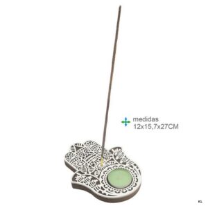 Queimador Incenso Madeira 12x15x27cms ref. PI78762