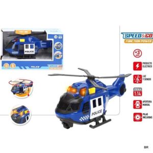 Brinquedo Helicóptero com Luz e Som 23cms ref.39303