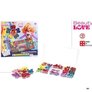 Brinquedo Kit para Fazer Colares e Pulseiras ref.39313