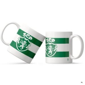 Caneca Sporting CP cerâmica ref. IBCNSCP05