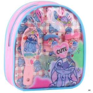 Mini Mochila Stitch com Acessórios de Cabelo ref.2500003722