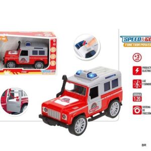 Brinquedo Carro com Luz e Som 18cms ref.39664