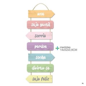 Placa de Parede MDF ref.BD78912