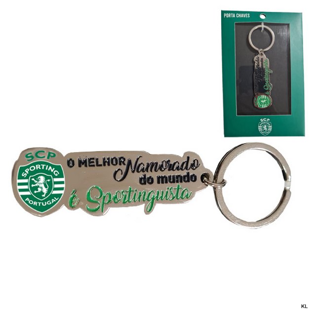 Porta Chave Dia dos Namorados Sporting CP ref. SCP1307