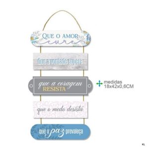 Placa de Parede MDF ref.BD78916