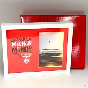 Moldura c/Luz SL Benfica Namorado ref. SLB1299