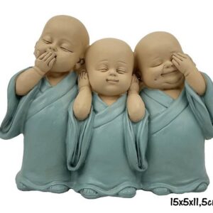 Monge Resina 15x5x11,5cms ref.BR74262