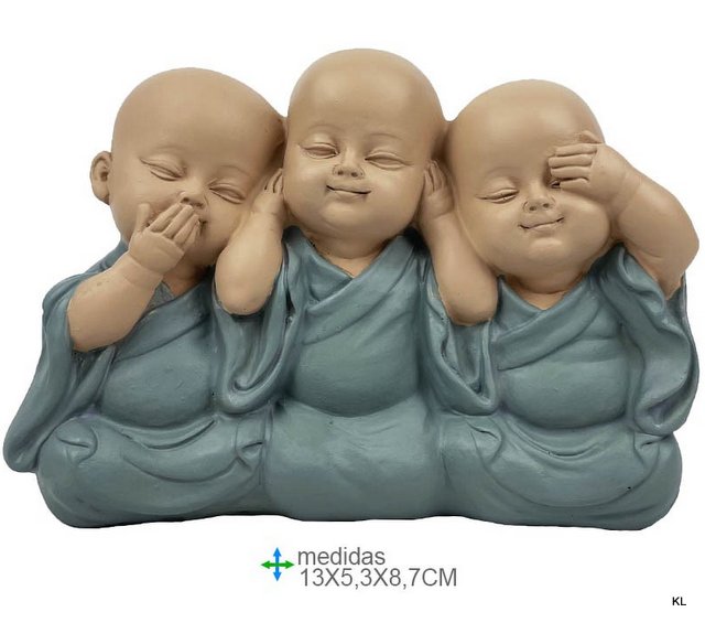 Monge Resina 13x5x9cms ref.BR73962