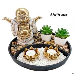 Jardim Zen Resina 26x16cms ref.JZ75136
