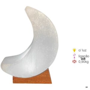 Candeeiro de Sal Lua ( 0.90Kg) ref.LS76576