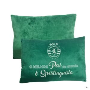 Almofada Sporting CP Dia do Pai 35x25cms ref. SCP1297