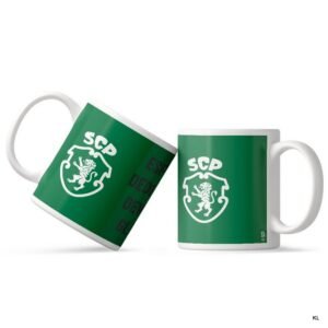 Caneca Sporting CP cerâmica ref. IBCNSCP04