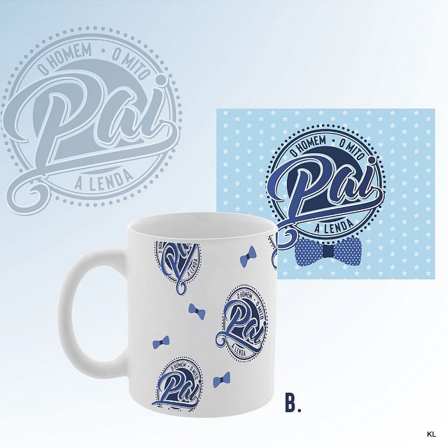 Caneca Dia do Pai ref.26052B