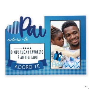 Moldura 2 Fotos Dia do Pai 22x16cms ref.PAI12210