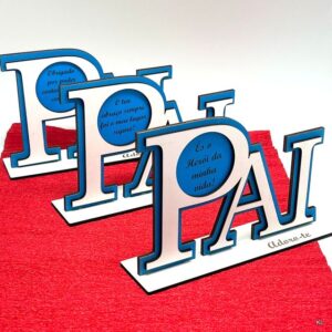 Pack de 3 Placas Moldura Dia do Pai ref. 5011799