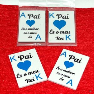Pack de 2 iman Acrilico Dia do Pai ref.5024841
