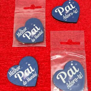 Pack de 4 Íman Recortado Laser Dia do Pai ref.5024842