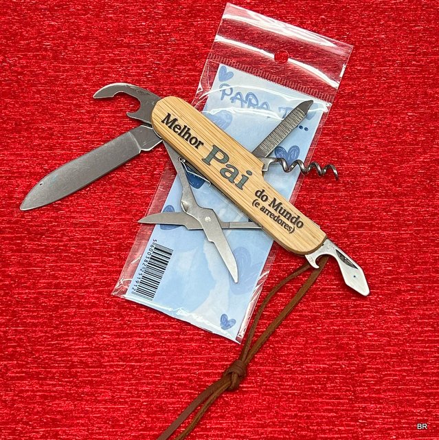 Canivete Multifunções Dia do Pai "Melhor Pai" ref. 5024848C