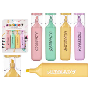 Pack com 4 Marcadores Pastel ref.  85364