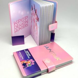 K-POP Demon Hunters Bloco capa Rija c/Linhas A5 Ref.SR2510689