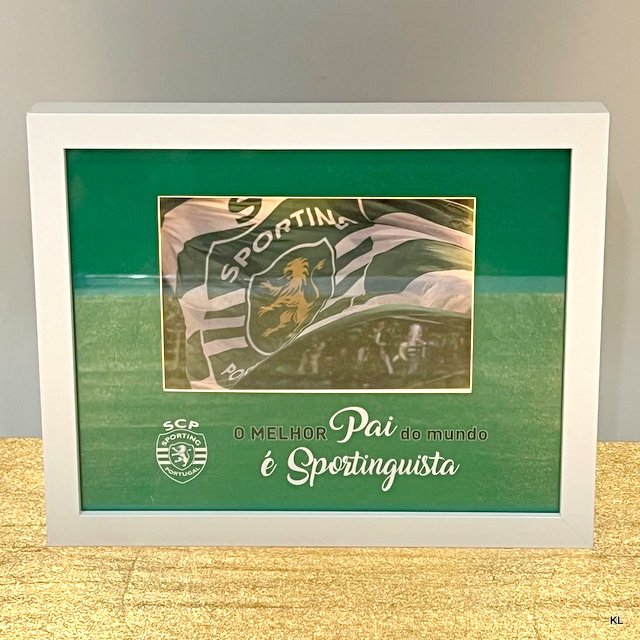 Moldura Dia do Pai c/Luz Sporting CP ref. SCP1301