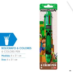 Esférografica 6 Cores Minecraft ref.MC00035