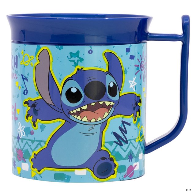 Caneca Stitch PVC 400ML (Apto p/Micro Ondas )ref.60583