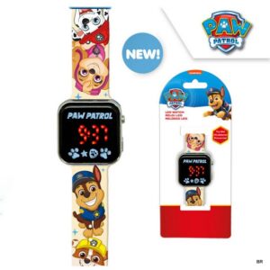 Relogio LED Patrulha Pata ref.PW19661